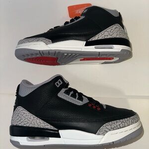 Air Jordan 3 Retro (Grade School) Black Cement 2024